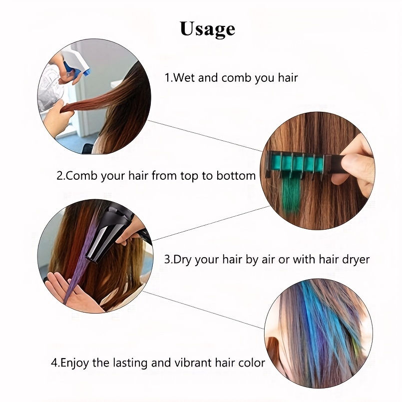 10 farben/set ABS ungiftig Ein – Hair Care Lotion Bewertung und Preis