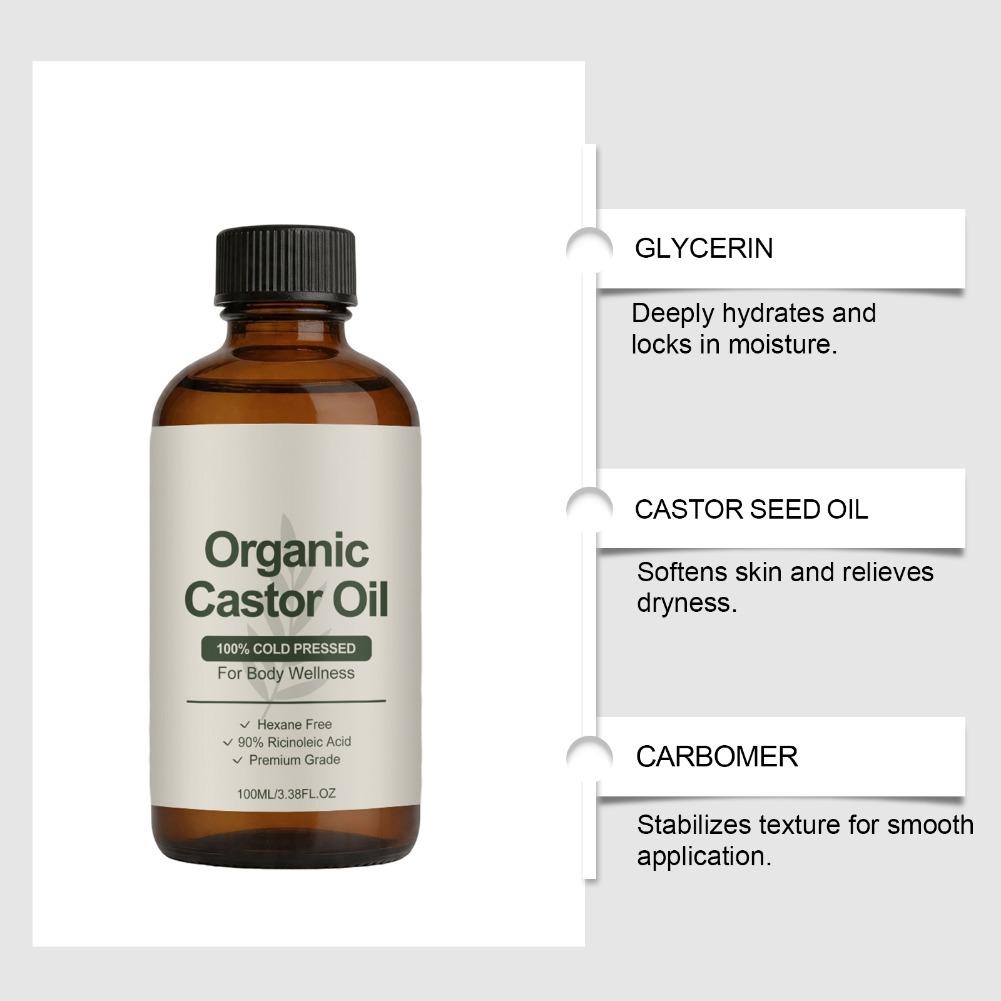 Hochwertiges Bio-Rizinusöl, fe – Hair Care Organic Bewertung und Preis