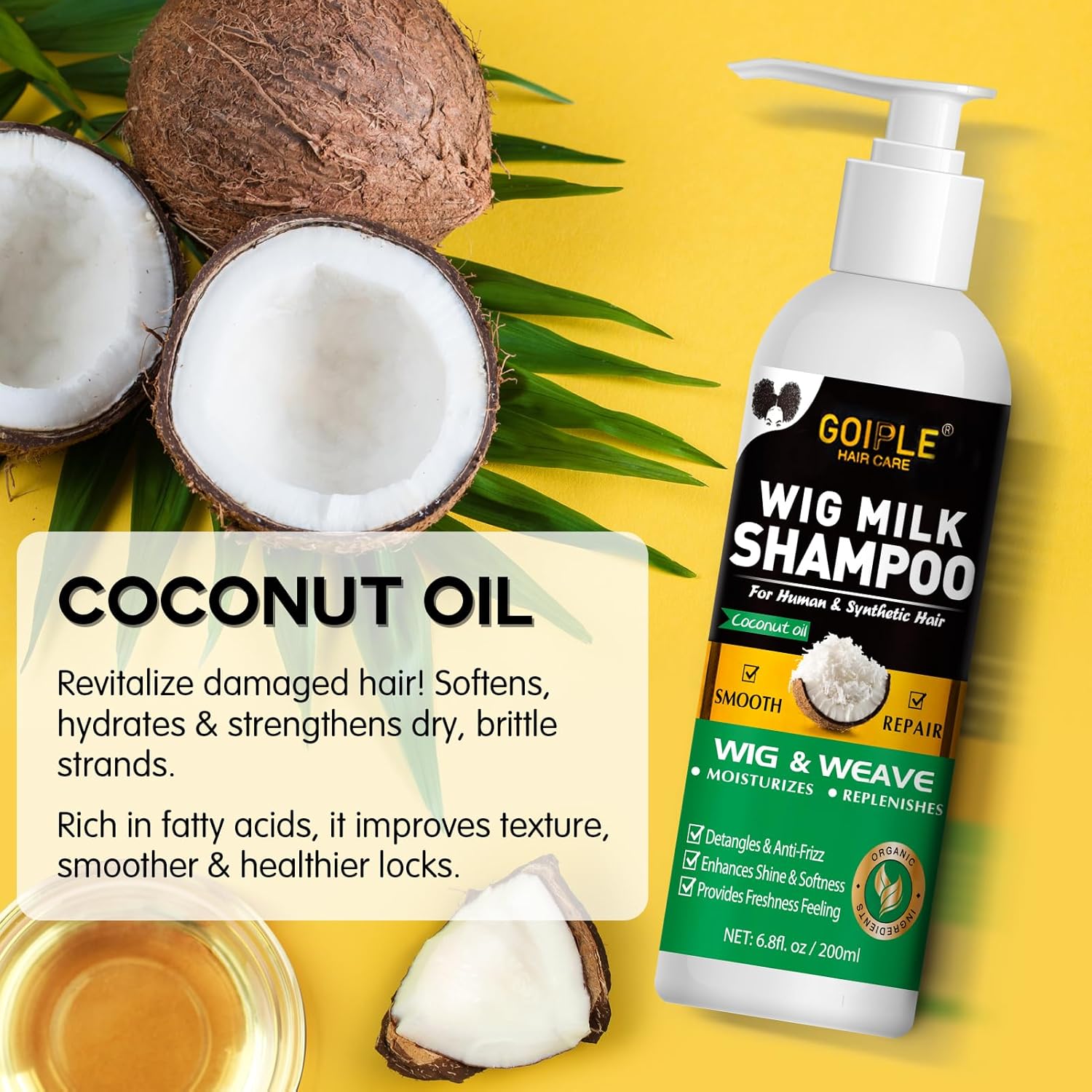 GOIPLE 3-in-1 Perückenpflege-S – Hair Care Products Bewertung und Preis