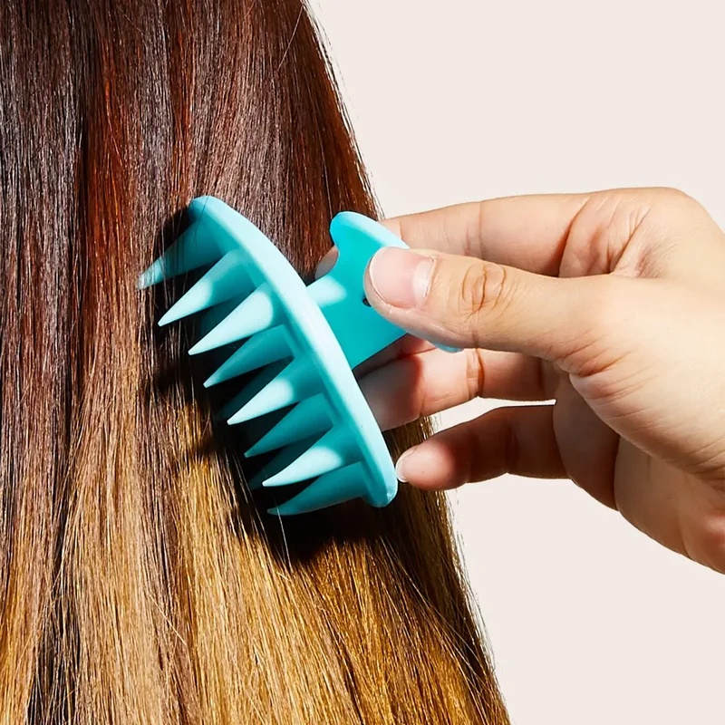 1 Stück Tragbare Silikon-Kopfm – Hair Care Products Bewertung und Preis